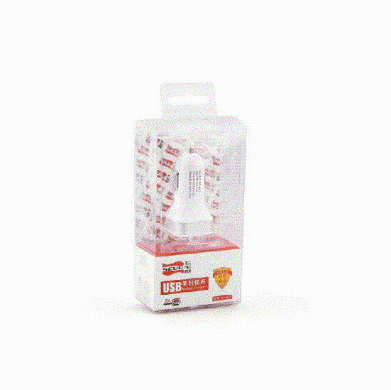 厂家批发scud飞毛腿车载通用双USB充电器C622